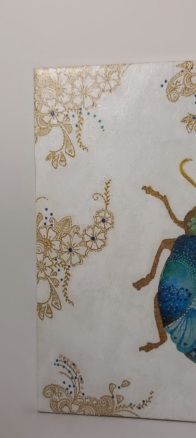 Azulejo escarabajo de la suerte