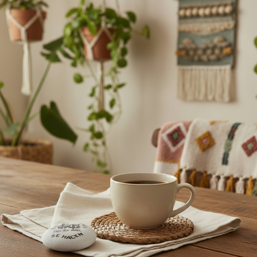 Pisapapeles "LOS BUENOS DIAS NO SE DAN, SE HACEN"