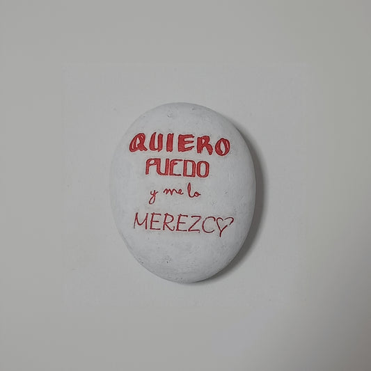 Pisapapeles "QUIERO PUEDO Y ME LO MEREZCO"