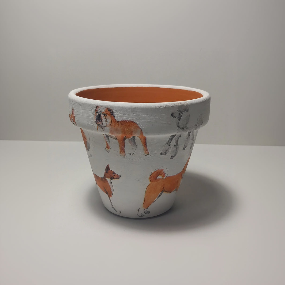 Maceta Perros Canela