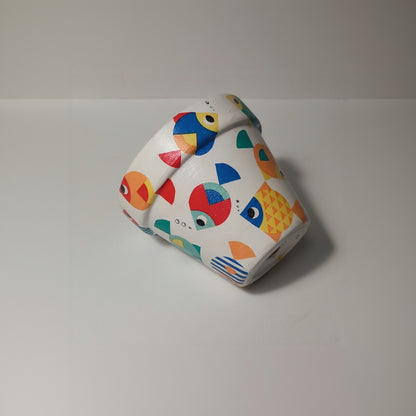 Maceta peces de colores