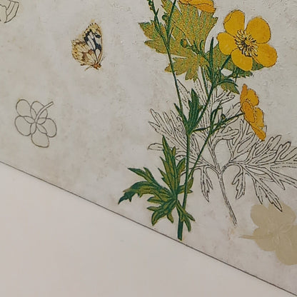 Azulejo flores amarillas