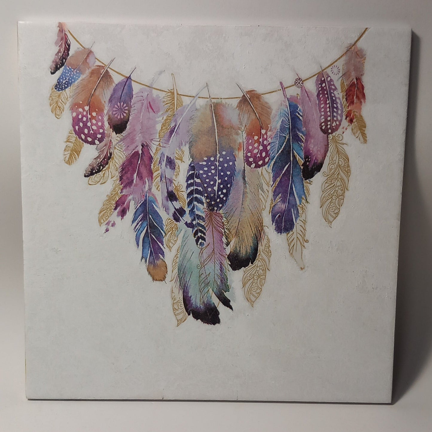 Azulejo plumas