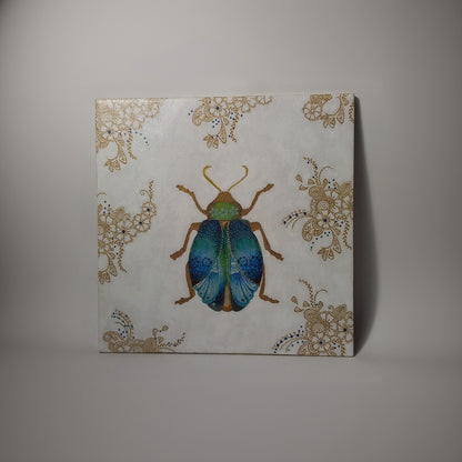 Azulejo escarabajo de la suerte